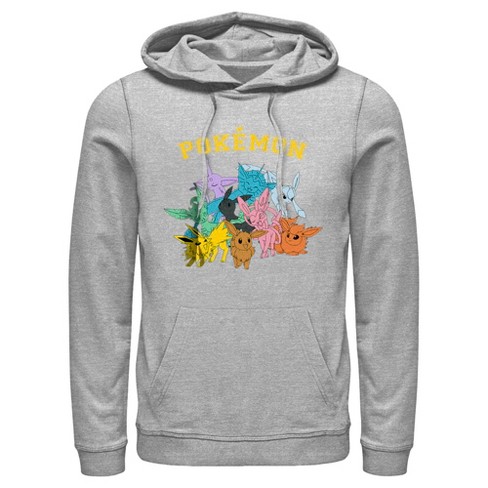 Men's Pokemon Eeveelutions Sweatshirt : Target