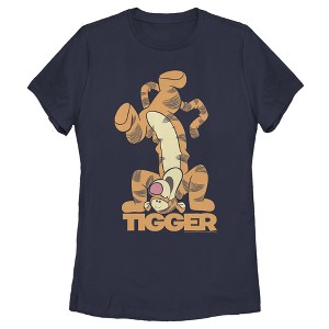 Women's Winnie the Pooh Handstand Tigger T-Shirt - 1 of 4