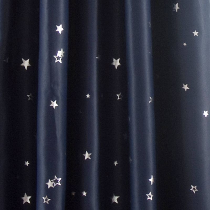 Set of 2 Star Blackout Window Curtain Panels - Lush Décor, 5 of 13