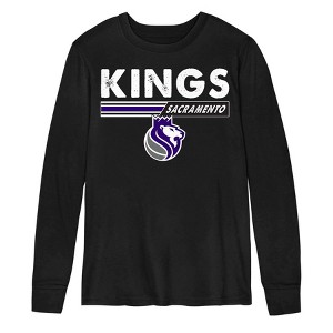 NBA Sacramento Kings Boys' Long Sleeve T-Shirt - 1 of 1