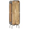 vidaXL Solid Wood Highboard - Mango Wood Storage Cabinet in Brown - Unique Rustic Style Stand with Ample Storage Space - 4 of 4