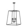 Capital Lighting Clint 4 - Light Pendant in  Black Iron - 3 of 4