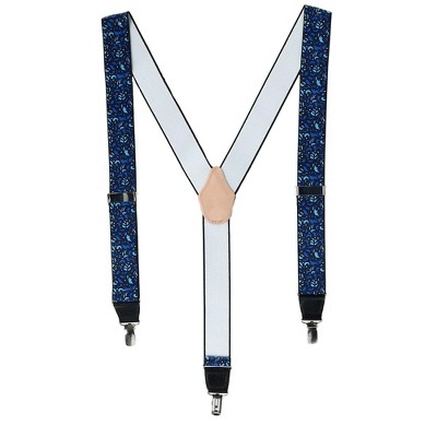 CrookhornDavis Men's The Royal Brocade 35mm Clip End Elastic Braces