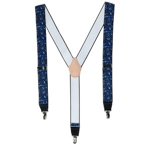 CrookhornDavis Men's The Royal Brocade 35mm Clip End Elastic Braces - 1 of 3