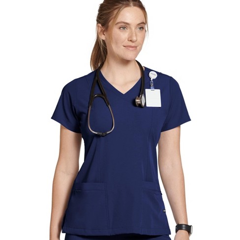 Jockey Scrubs Women's Empire Waist Maternity Top