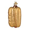 Old World Christmas Blown Glass Ornament for Christmas Tree, Bratwurst Sandwich - 2 of 4