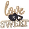 The Lakeside Collection Country Inspiration Word Blocks - Love is Sweet - 4 of 4