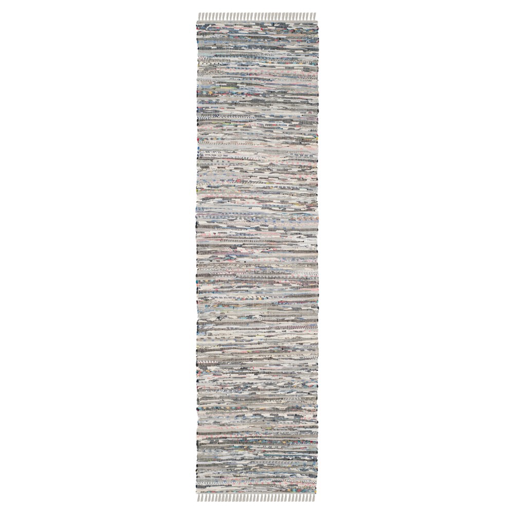 Huddersfield Runner - Gray/Multi (2'3inx6' ) - Safavieh