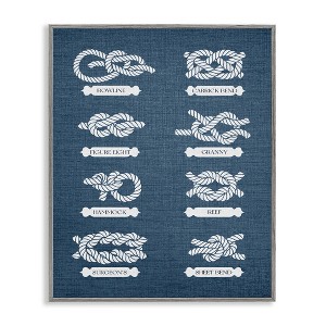 Stupell Industries Maritime Rope Knots, 11" x 14" - 1 of 4