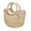 Women's Ring Handle Straw Bag - Cupshe - image 3 of 4