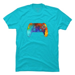 Adult Design By Humans Pride Gamer Video Game Controller By T-Shirt - 1 of 2