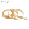 Unique Bargains Double Face Wide Satin Ribbon with Gold Edges for Wedding Bouquet - 2 of 4