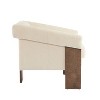 NicBex Soft Fabric Accent Chair,Upholstered Living Room Chairs with Mid-Height Backrest,Mid-Century Armchair,Accent Chairs for Living Room - 4 of 4