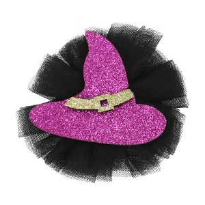 Unique Bargains Fashion Halloween Duckbill Clip Lace Hair Clip 1 Pc - 1 of 4
