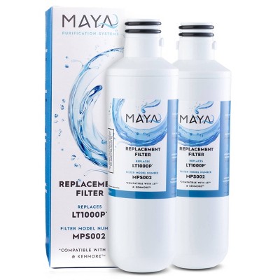 MAYA Replacement LG/Kenmore Refrigerator Water Filter 2pk - MPS202