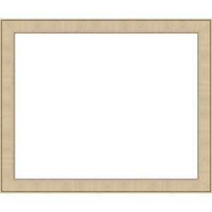 Amanti Art Classic Honey Silver Framed Dry Erase Magnetic Board - 1 of 4