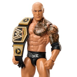 WWE Main Event Champions 5 The Rock Action Figure - 1 of 3