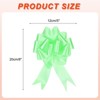Unique Bargains Christmas Wedding Car Basket Gift Wrapping Large Pull Bow 10 Pcs - 2 of 4