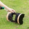 Gardenised Shoe Cleaner & Boot Scraper, Portable or Floor-Mounted Scrubbing Brush for Indoor/Outdoor Use, Removes Mud, Snow & Sand - 4 of 4