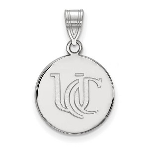 Black Bow Jewelry 10k White Gold Cincinnati Bearcats NCAA Medium Pendant - 1 of 3