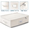 StorageBud Fine China Storage Containers, Durable Dinnerware Storage Set, Hard Shell Quilted Dish Storage Boxes with Felt Dividers - 2 of 4