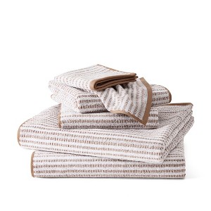 TOWN & COUNTRY PLAY 6-Piece Striped Reversible Terry Brights Set - 1 of 4