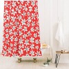Deny Designs Garima Dhawan Wild Flowers Shower Curtain: Abstract Pattern, Polyester, Machine Washable - 2 of 3