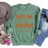 Simply Sage Market Women's Graphic Sweatshirt Meet Me At The Pumpkin Patch Script - 3 of 4