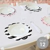 Big Dot of Happiness Paris, Ooh La La - Paris Themed Baby Shower or Birthday Party Round Table Decorations - Paper Chargers - Place Setting For 12 - 2 of 4