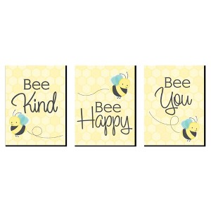Big Dot of Happiness Honey Bee - Nursery Wall Art and Kids Room Decorations - Gift Ideas - 7.5 x 10 inches - Set of 3 Prints - 1 of 4