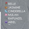 Boys' - Disney - Princess List Icons Short Sleeve Graphic T-Shirt - 2 of 4