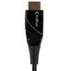 Monoprice 4K High Speed HDMI Cable 15 Meters (49ft) Black | AOC, 18Gbps, Compatible with Playstation 4 PS3, UHD TV, Monitors - SlimRun AV Series - 4 of 4
