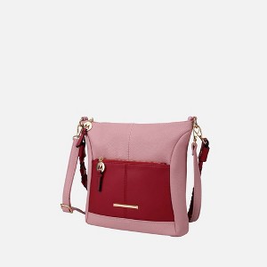 MKF Collection Nala Vegan Color-block Leather Women’s Shoulder Bag by Mia K - 1 of 4