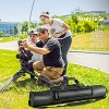 MaseiKar 47" Tripod Carrying Case, Heavy Duty Waterproof Nylon Bag with Handles & Shoulder Straps, Compact Case with Full Length Zippered Closure - 3 of 4