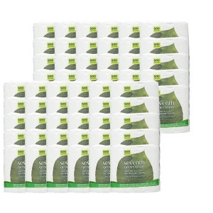 Seventh Generation 100% Recycled Bathroom Tissue 2-Ply 500 Sheets - 60 ct - 1 of 4