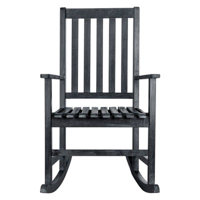 Barstow Rocking Chair Dark Gray - Safavieh