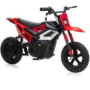 24V Electric Dirt Bike for Teens, Off-Road Motorcycle w/Hydraulic Brakes, Powered Riding On Bike Car for Boys Girls 6-12, Kids Ride On Car - 1 of 4