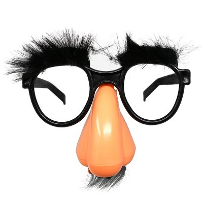 Juvale 12 Pack Funny Nose Disguise Glasses With Mustache For Kids Party  Favors, Costume Accessories : Target