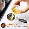 NutriChef 6-Piece Magnetic Measuring Spoon Set - Stainless Steel Stackable Dual Sided Nesting Teaspoon to Tablespoon - 4 of 4