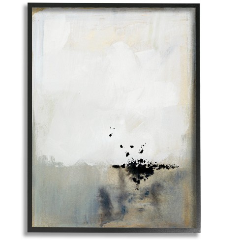 30 x 24 2pk Marble Framed Printed Canvases Black/Tan - Threshold™