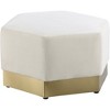 Meridian Furniture,Marquis Velvet Ottoman - 2 of 4