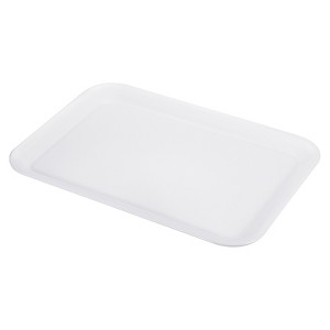 Unique Bargains Plastic Rectangle Reusable Fast Food Dining Areas Serving Trays - 1 of 4