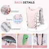 Hydration Running Vest, Lightweight Backpack Pack for Trail Running, Marathon, Hiking, Cycling - 4 of 4