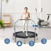 VisioGear Trampolines, Trampoline with Adjustable Bar, Foldable Mini Trampoline for Adults, Black, 40"*40"*49.2" - 4 of 4