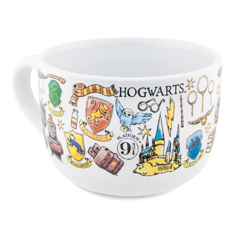 Silver Buffalo Harry Potter Hogwarts Destination Soup Mug With Vented Lid | Holds 24 Ounces, 2 of 7