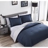 The Nesting Company Chestnut Collection Reversible Bedding Down Alternative 7 Piece Comforter and Sheet Set Microfiber - 3 of 4