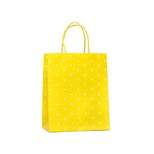 Medium Dotted Gift Bag White/Yellow - Spritz™