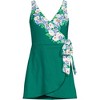 Lands' End Women's Side Tie Mini Swim Dress Swimsuit - 3 of 4