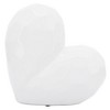 Creative Abstract Ceramic Heart Sculpture, Room, Office Decor or Gift - 4 of 4