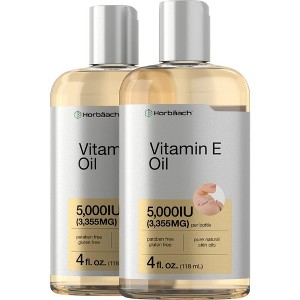 Horbaach Vitamin E Oil 5000 IU | 8 oz (2 x 4 oz) - 1 of 3